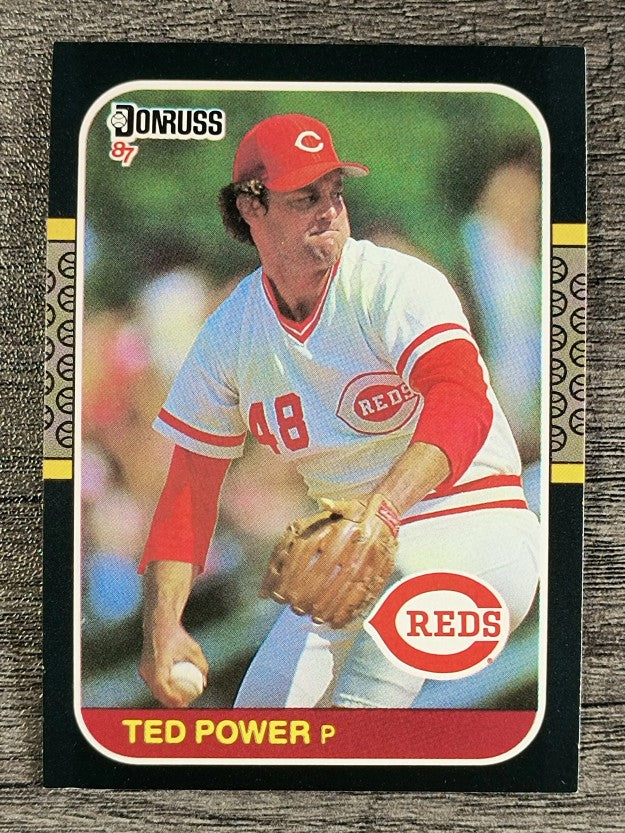 1987 Donruss #536 Ted Power
