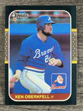 1987 Donruss #437 Ken Oberkfell
