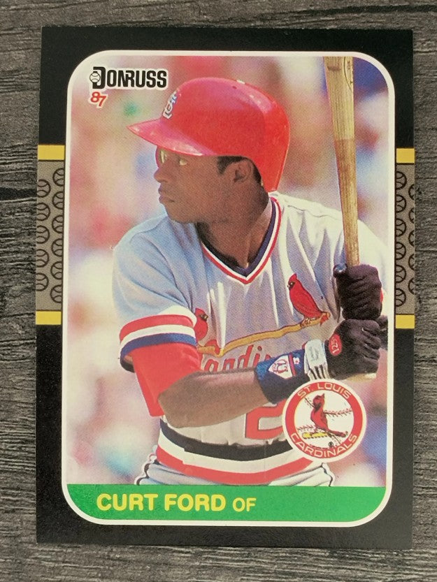 1987 Donruss #454 Curt Ford