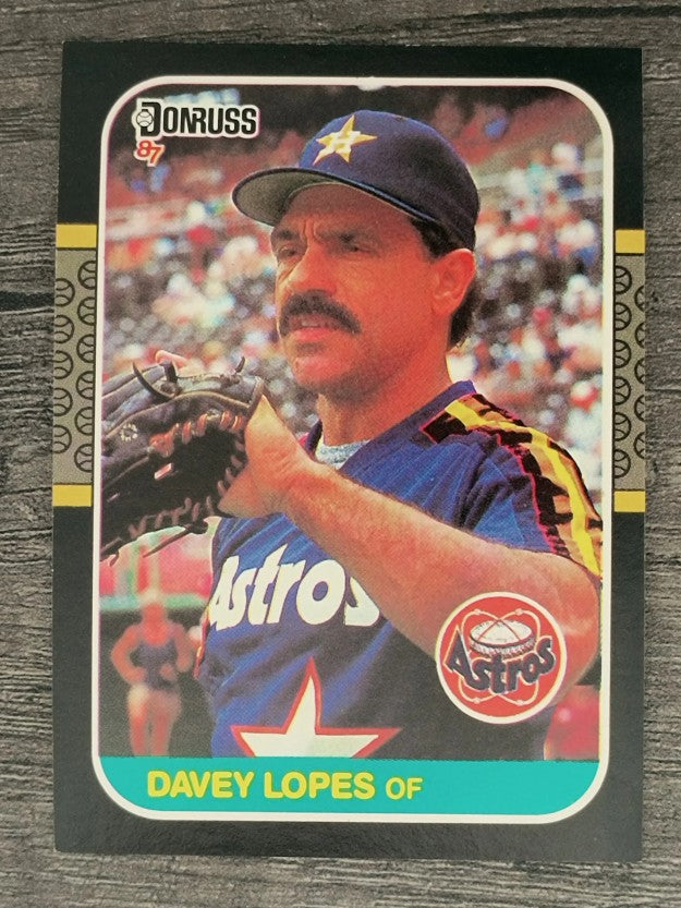 1987 Donruss #455 Dave Lopes