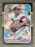 1987 Donruss #457 Jose DeLeon