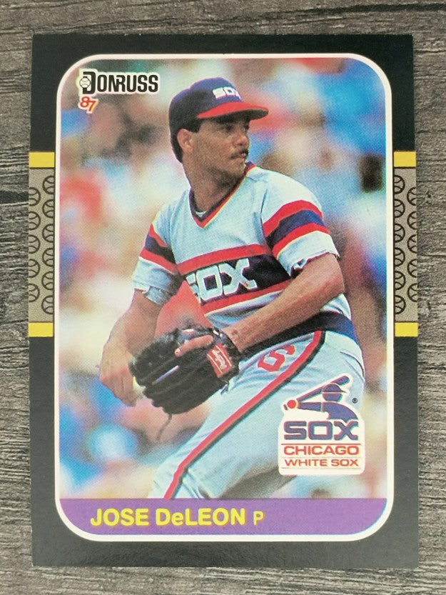 1987 Donruss #457 Jose DeLeon
