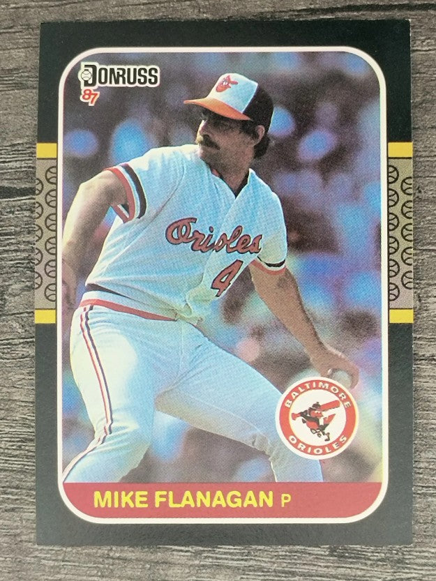 1987 Donruss #459 Mike Flanagan
