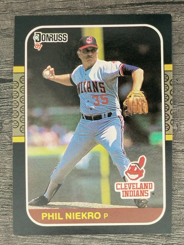 1987 Donruss #465 Phil Niekro