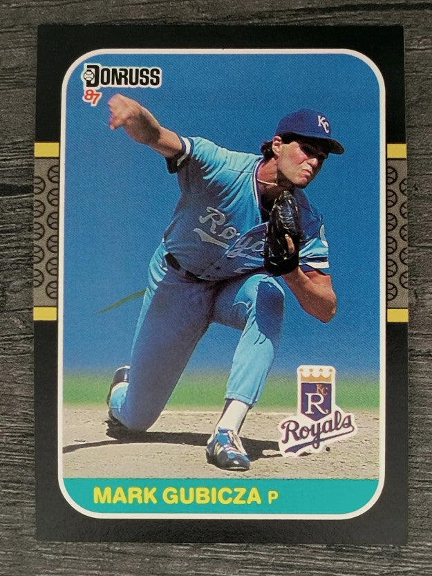 1987 Donruss #466 Mark Gubicza
