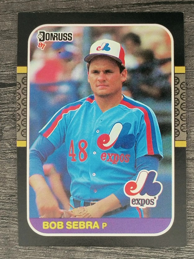 1987 Donruss #468 Bob Sebra