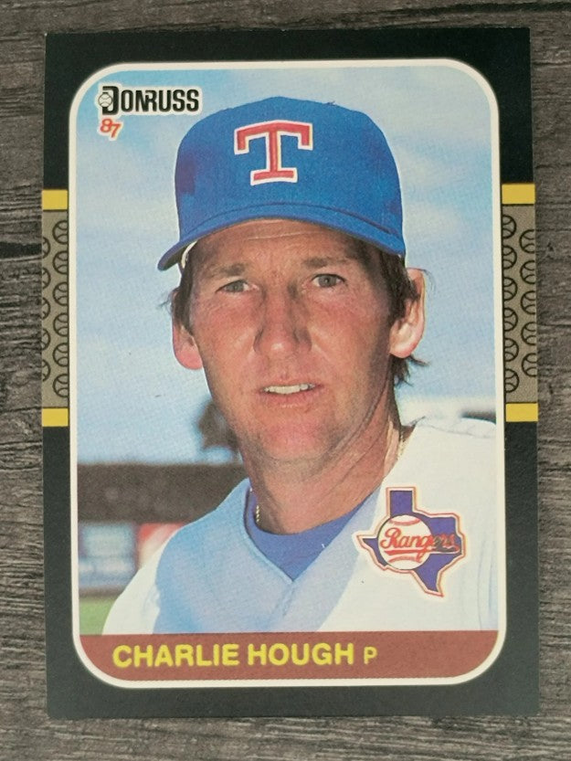 1987 Donruss #470 Charlie Hough