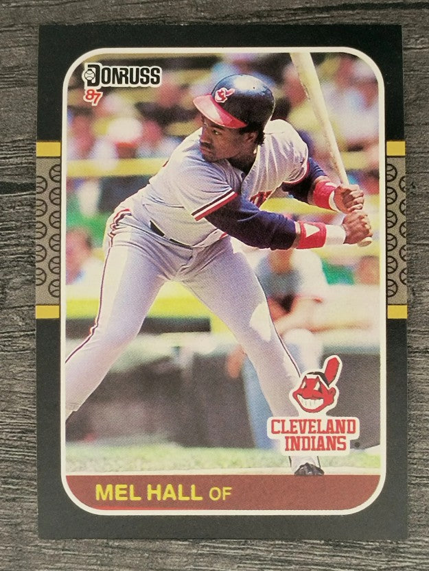 1987 Donruss #473 Mel Hall