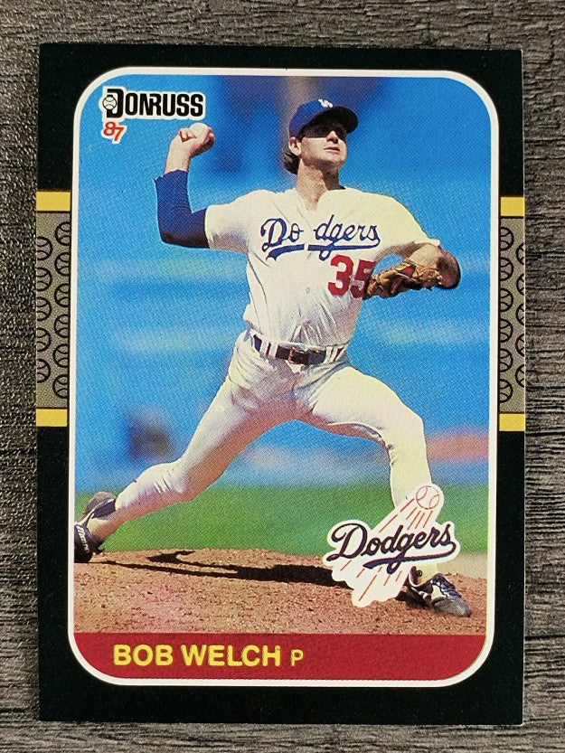 1987 Donruss #475 Bob Welch