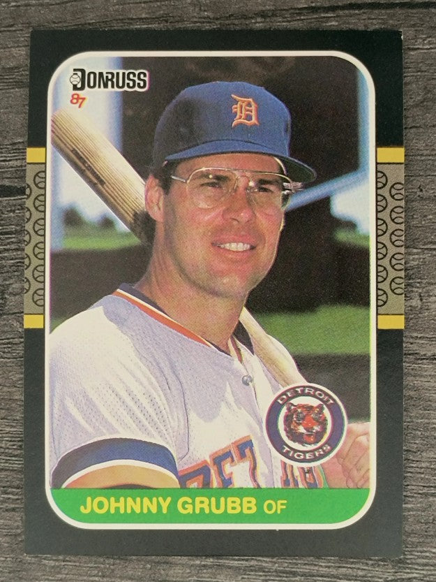 1987 Donruss #476 Johnny Grubb