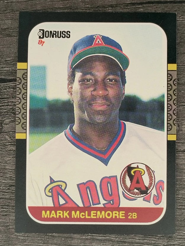 1987 Donruss #479 Mark McLemore
