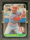 1987 Donruss #480 John Morris