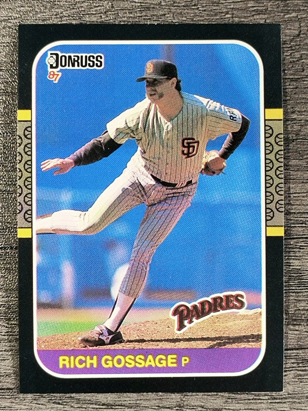 1987 Donruss #483 Rich Gossage