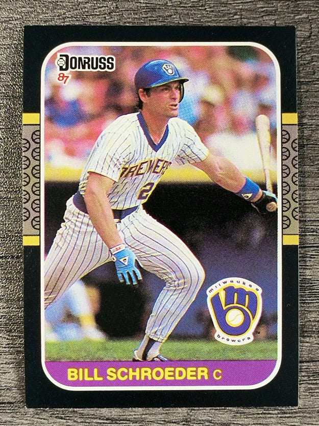 1987 Donruss #486 Bill Schroeder