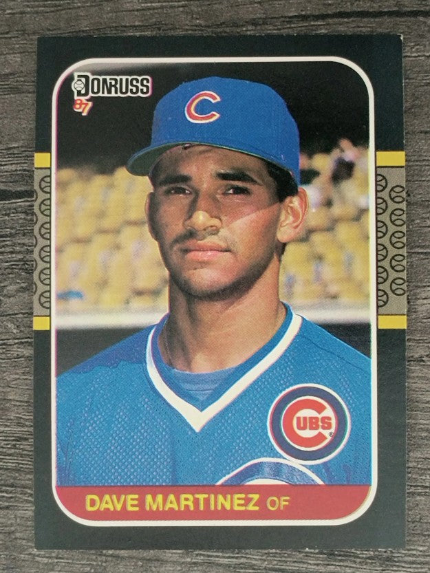1987 Donruss #488 Dave Martinez RC