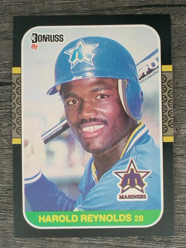 1987 Donruss #489 Harold Reynolds