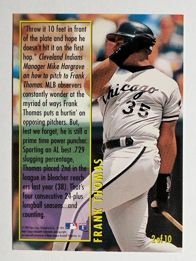 1995 Ultra Home Run Kings #2 Frank Thomas