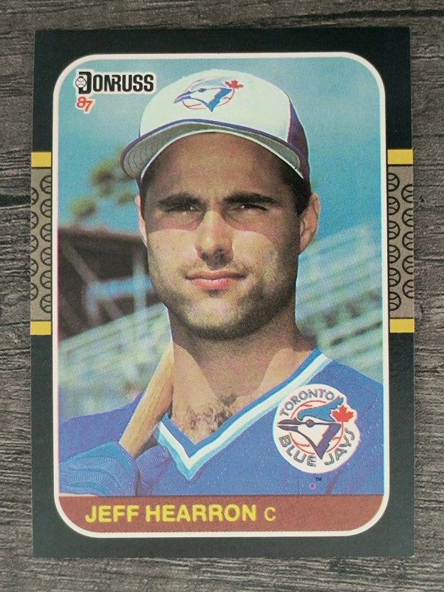 1987 Donruss #490 Jeff Hearron