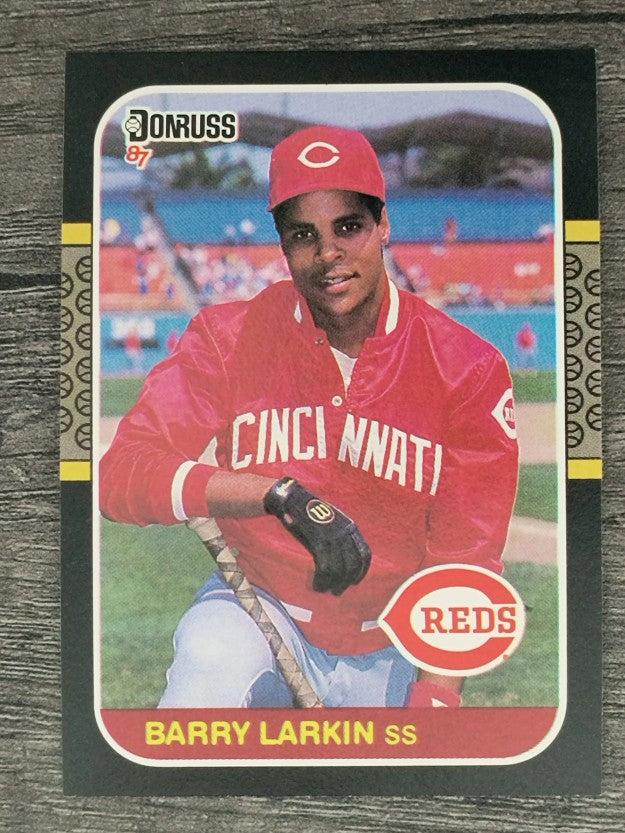 1987 Donruss #492 Barry Larkin RC