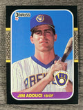 1987 Donruss #495 Jim Adduci