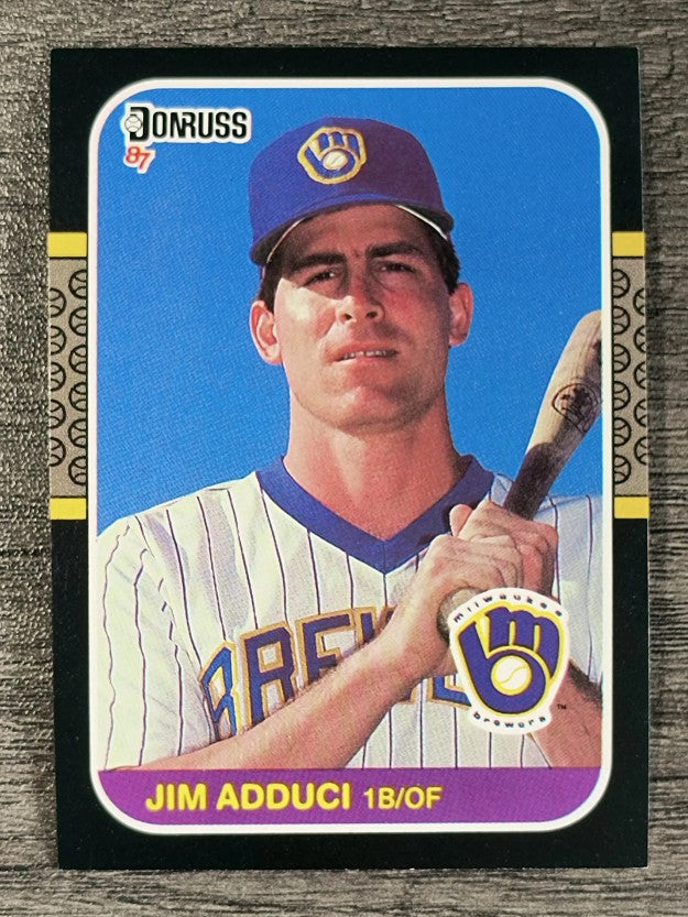 1987 Donruss #495 Jim Adduci