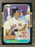 1987 Donruss #498 Tony Armas