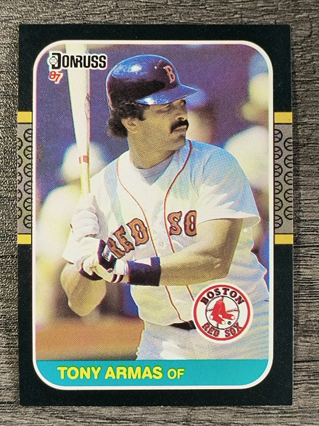 1987 Donruss #498 Tony Armas