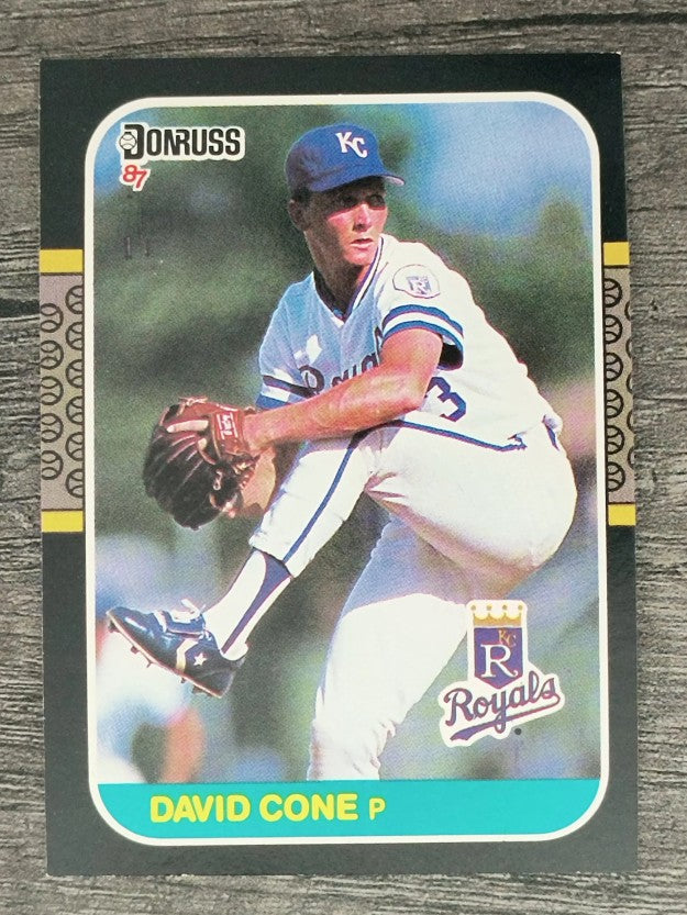 1987 Donruss #502 David Cone RC
