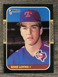 1987 Donruss #506 Mike Loynd RC