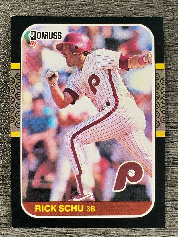 1987 Donruss #509 Rick Schu