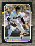 1987 Donruss #511 Gene Walter