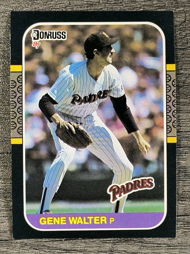 1987 Donruss #511 Gene Walter