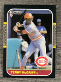 1987 Donruss #512 Terry McGriff