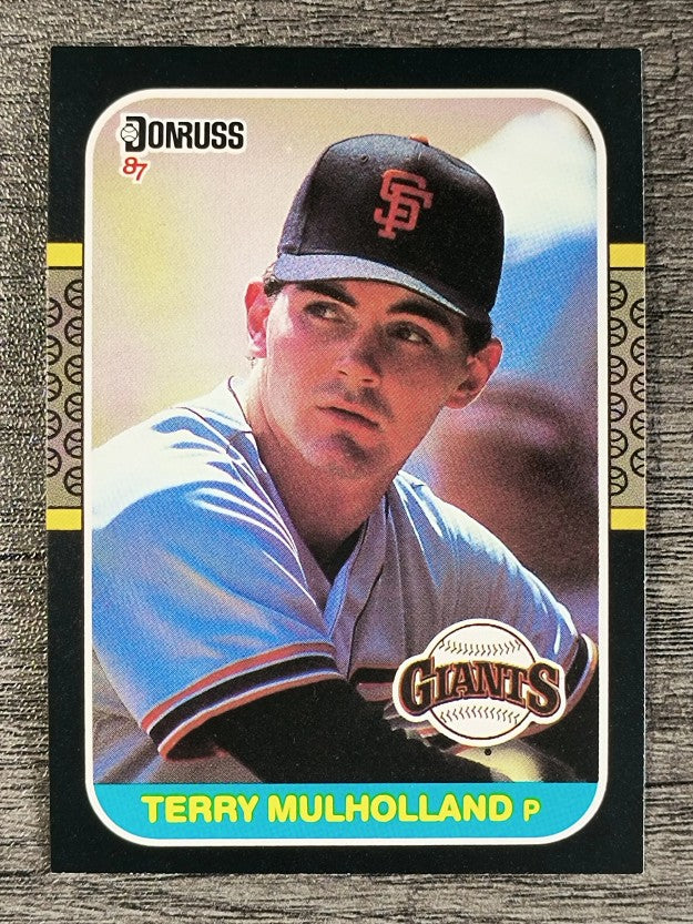 1987 Donruss #515 Terry Mulholland RC