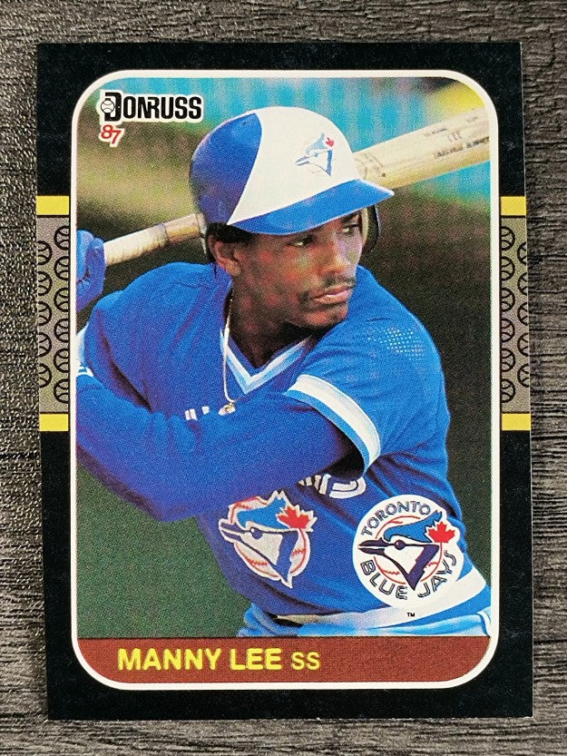 1987 Donruss #518 Manny Lee
