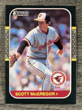 1987 Donruss #520 Scott McGregor
