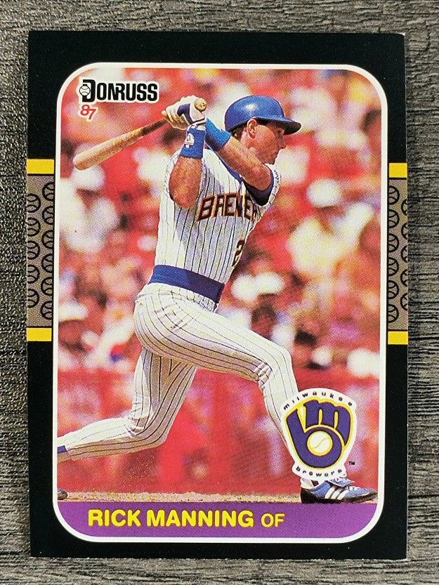 1987 Donruss #521 Rick Manning