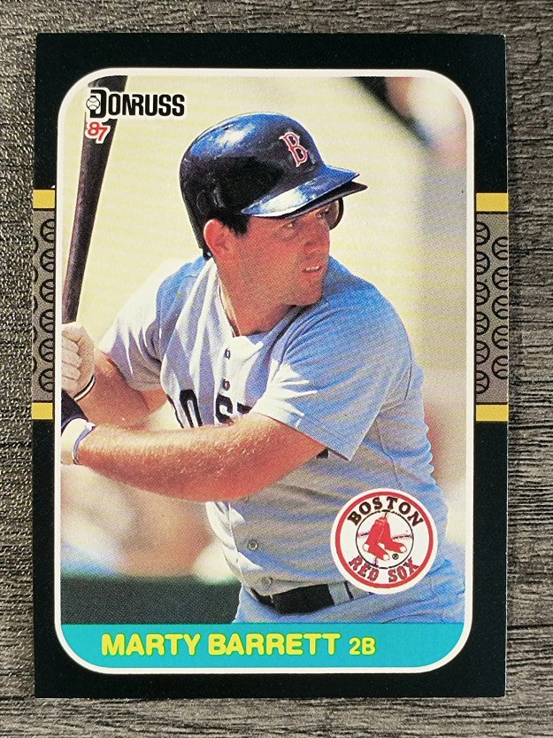 1987 Donruss #523 Marty Barrett