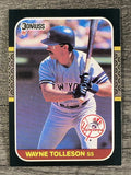 1987 Donruss #524 Wayne Tolleson