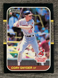 1987 Donruss #526 Cory Snyder