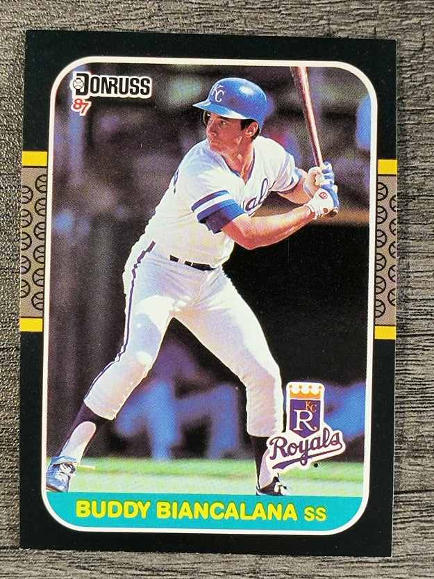 1987 Donruss #527 Buddy Biancalana