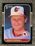 1987 Donruss #541 John Stefero