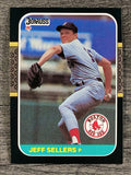 1987 Donruss #544 Jeff Sellers