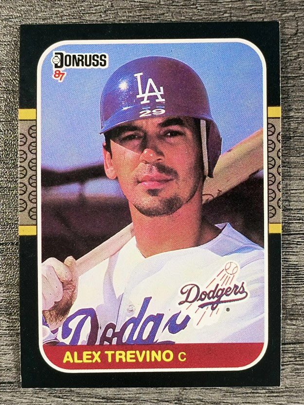 1987 Donruss #546 Alex Trevino