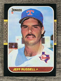 1987 Donruss #550 Jeff Russell