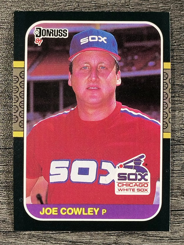 1987 Donruss #552 Joe Cowley