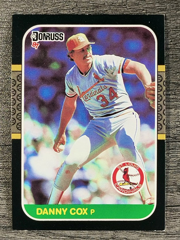 1987 Donruss #553 Danny Cox
