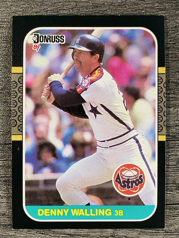 1987 Donruss #554 Denny Walling