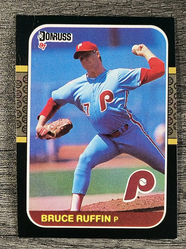 1987 Donruss #555 Bruce Ruffin RC