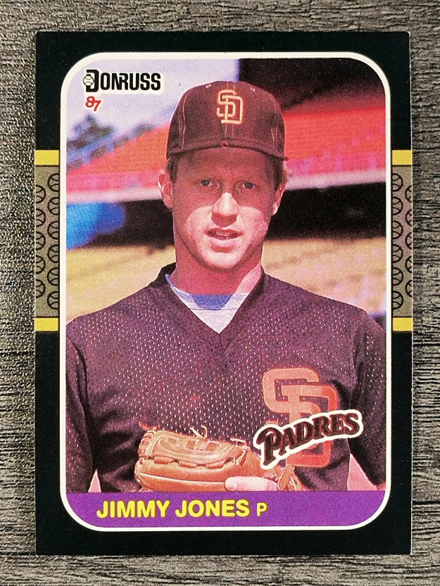 1987 Donruss #557 Jimmy Jones RC